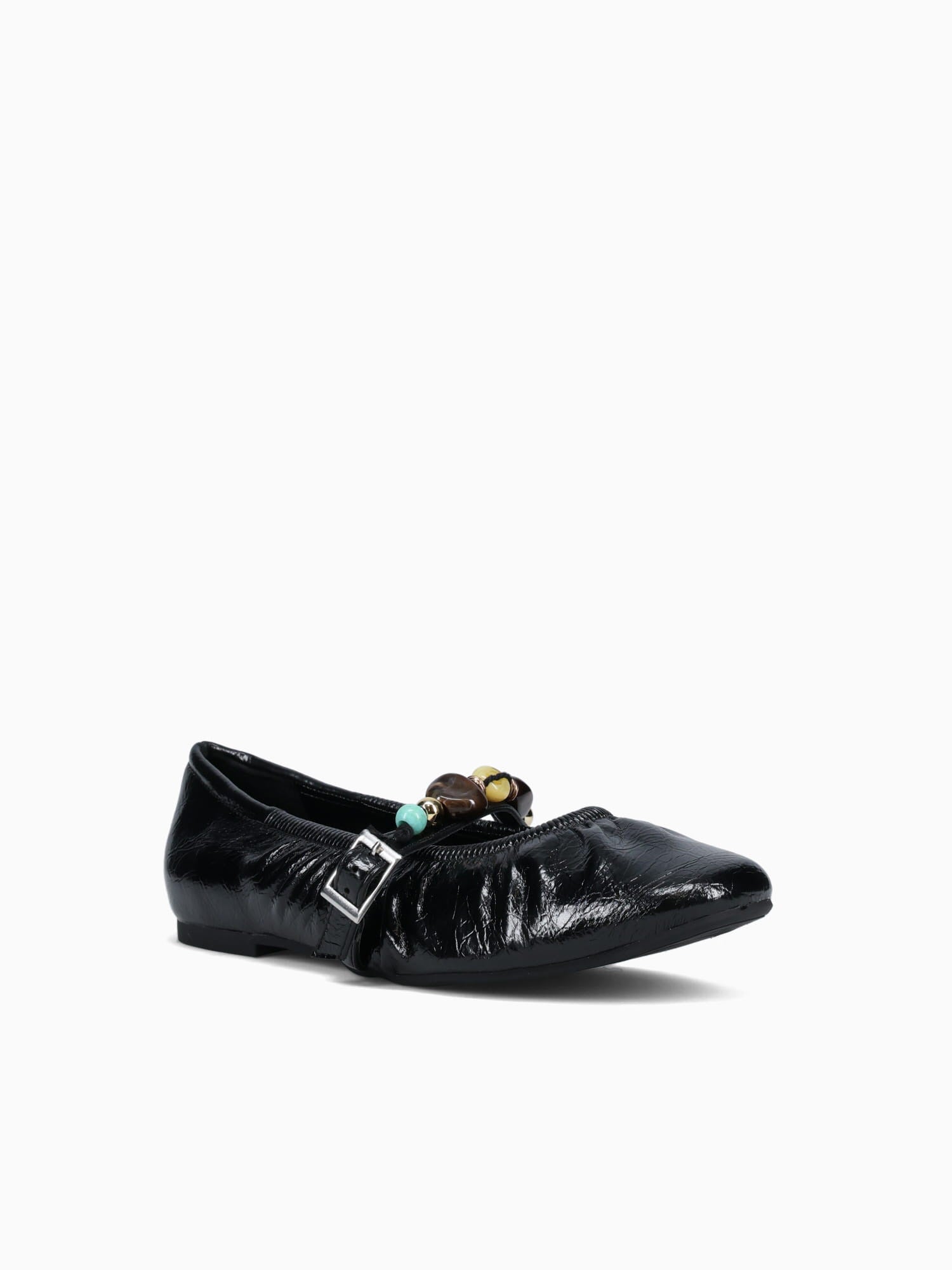 Eros Black Shine Nappa Black / 5 / M