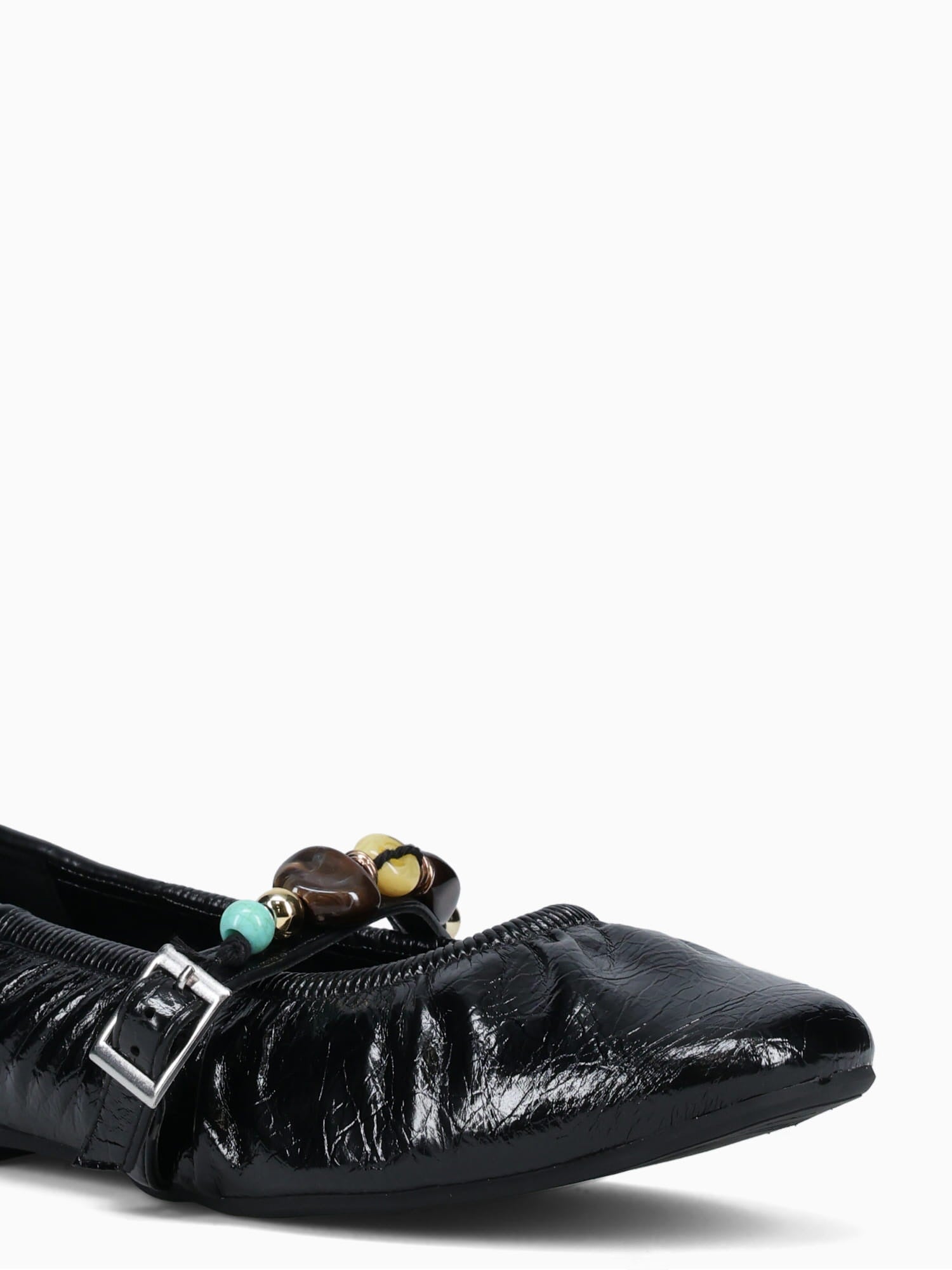 Eros Black Shine Nappa Black / 5 / M