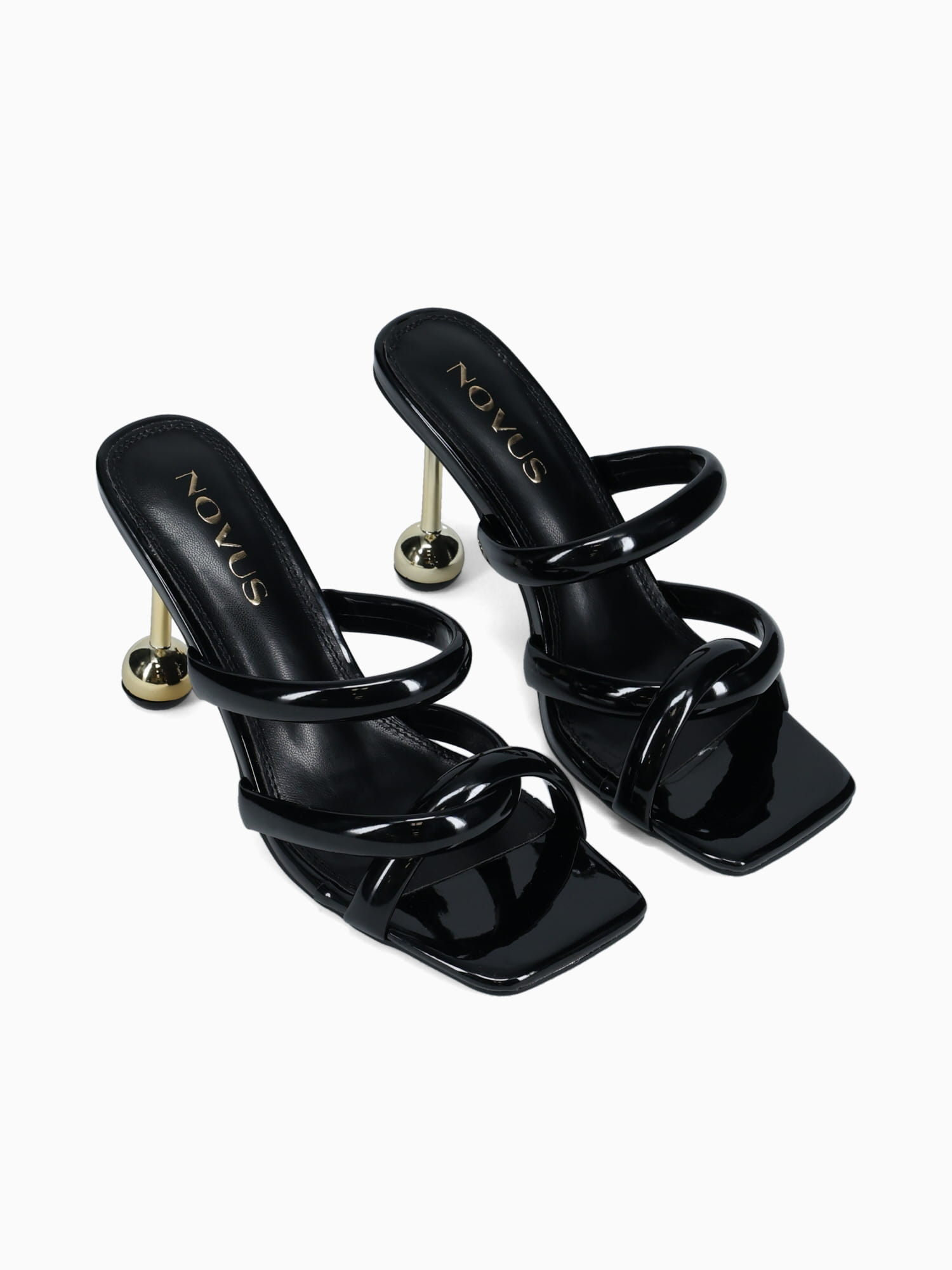 Freya Black Patent Black / 5 / M