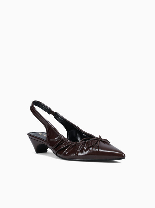 Chantal Coffee Nappa Brown / 5 / M