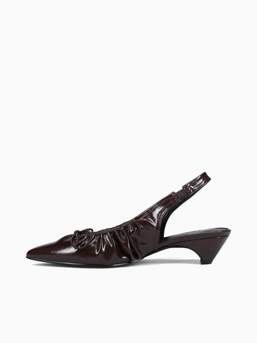 Chantal Coffee Nappa Brown / 5 / M