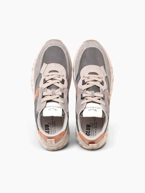 Club 01 Gray Suede Nylon Grey / 41 / M