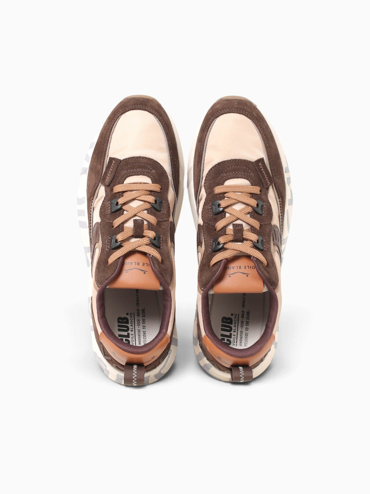 Club 01 Brown Suede Nylon Brown / 41 / M