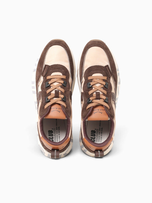 Club 01 Brown Suede Nylon Brown / 41 / M