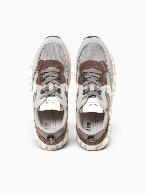 Club 01 Gray Brown suede Nylon Grey / 41 / M