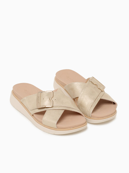 Piper Light Gold Metallic Gold / 6 / M