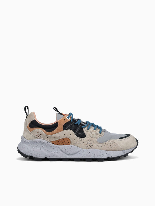 Yamano 3 Man Dk.beige Grey suede Nylon Beige / 41 / M