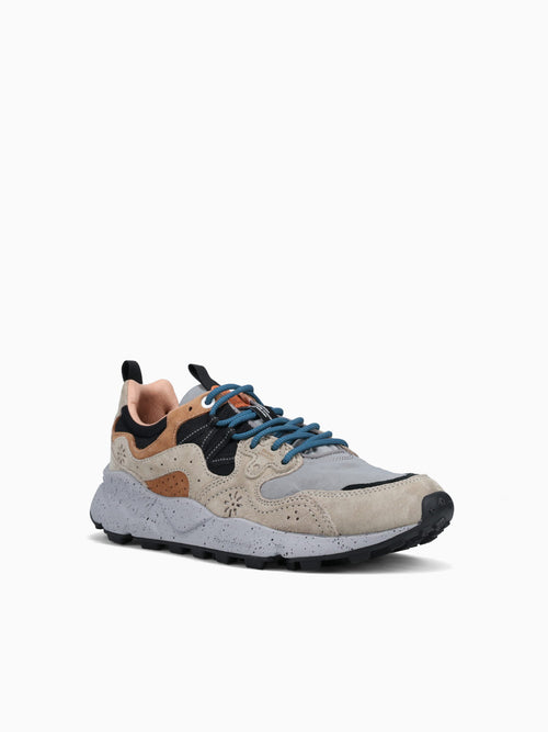Yamano 3 Man Dk.beige Grey suede Nylon Beige / 41 / M