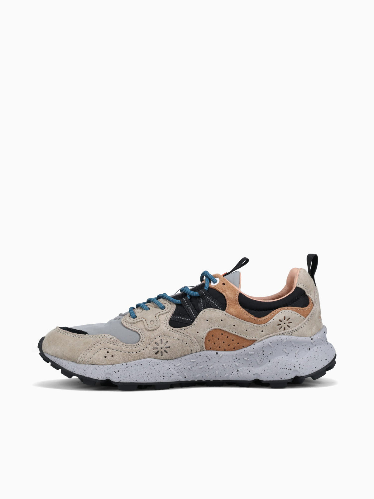 Yamano 3 Man Dk.beige Grey suede Nylon Beige / 41 / M