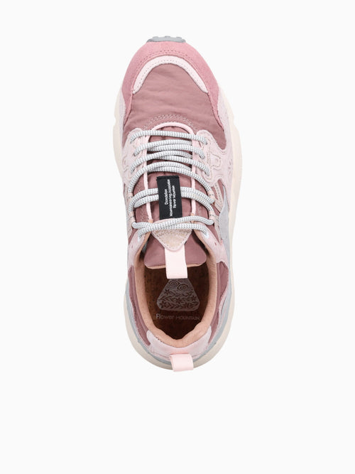 Yamano 3 Woman  Rose Pink suede Nylon Pink / 36 / M