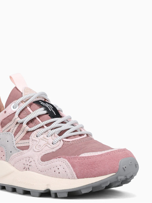 Yamano 3 Woman  Rose Pink suede Nylon Pink / 36 / M