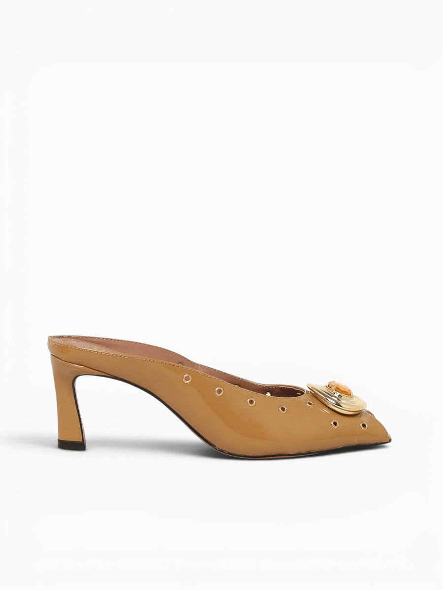 Bakiri Peach Sand Verniz Canvas Beige / 5 / M