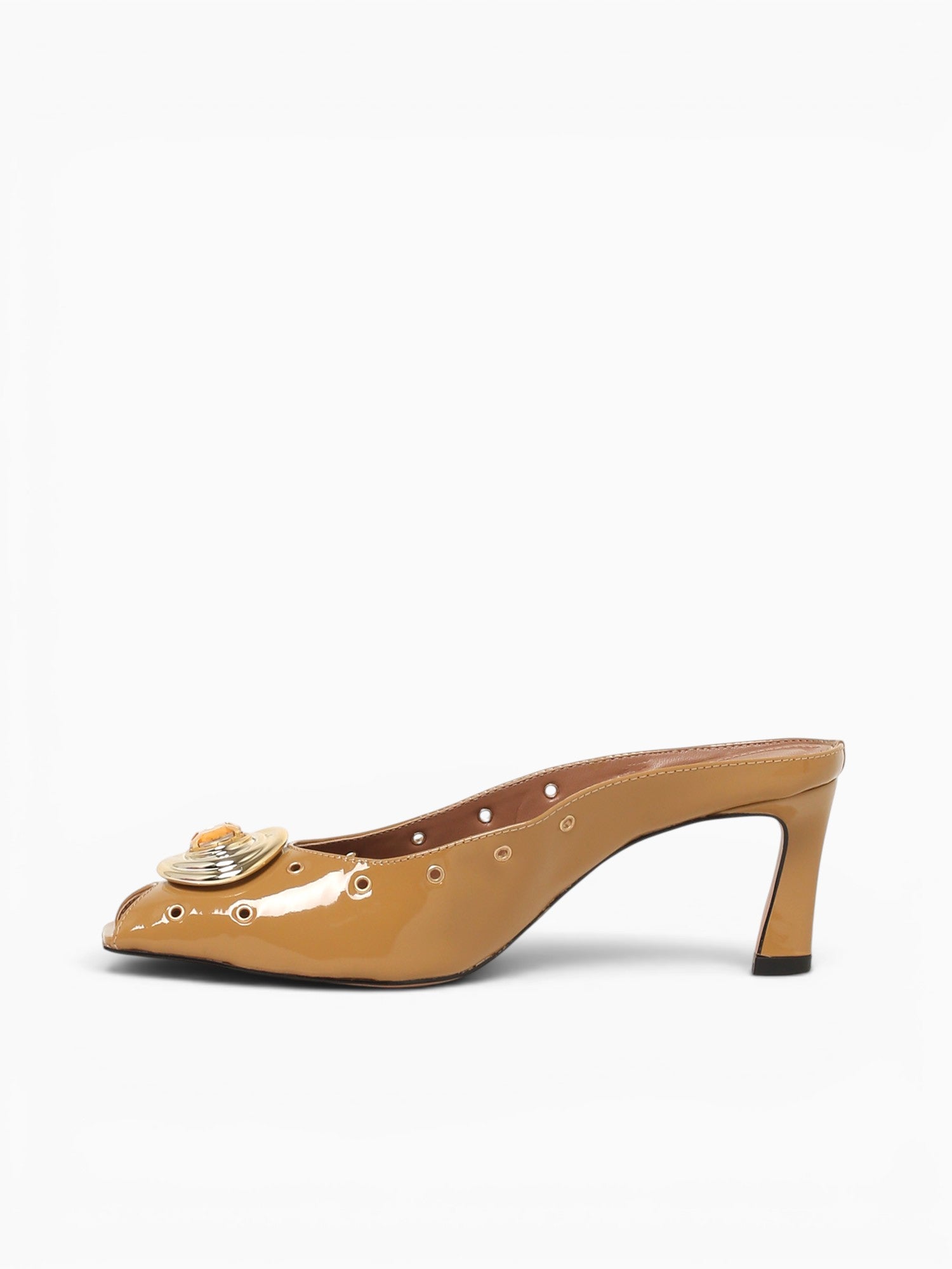 Bakiri Peach Sand Verniz Canvas Beige / 5 / M