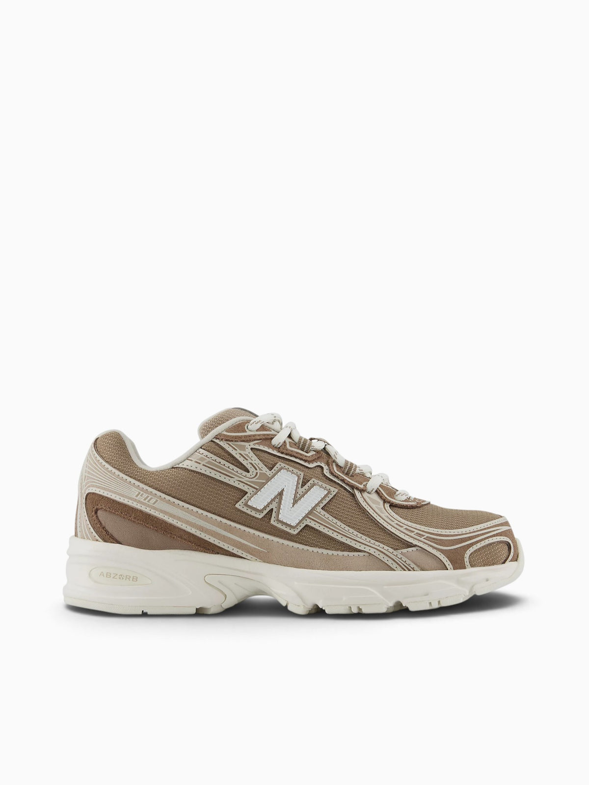 740 Mushroom Leather Mesh leather Mesh Taupe / 4 / M