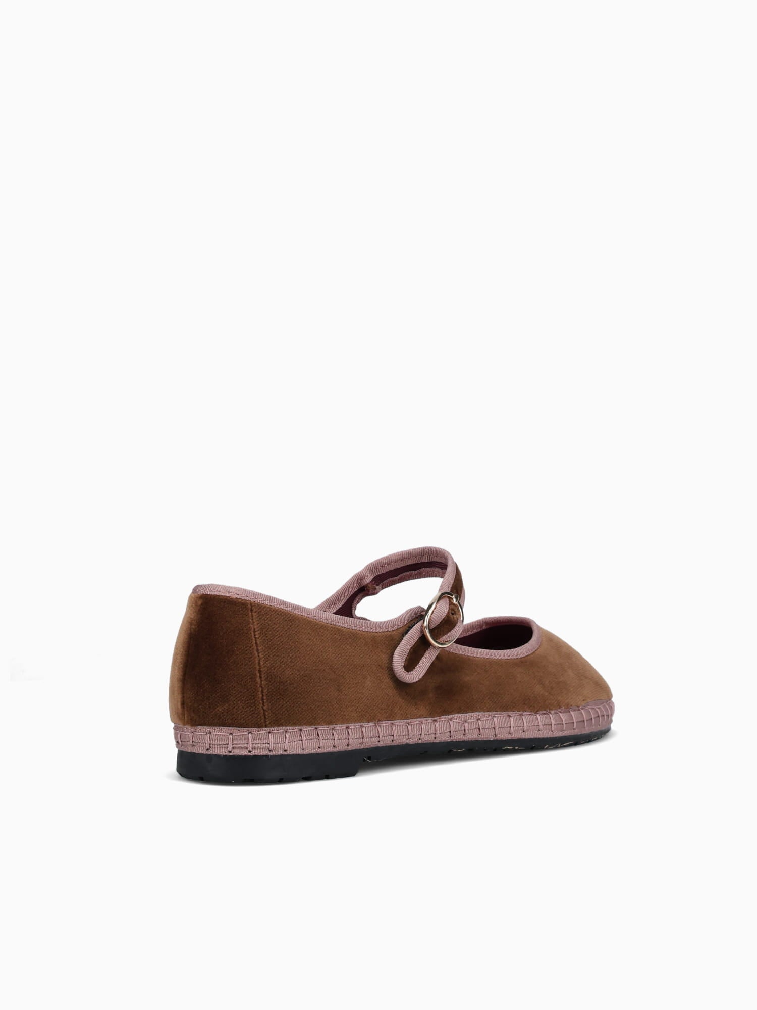 Mary Jane Balthasar Light  Brown Velvet Light Brown / 36 / M