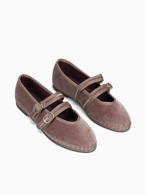 Claire Linfa Velvet Light Pink / 36 / M
