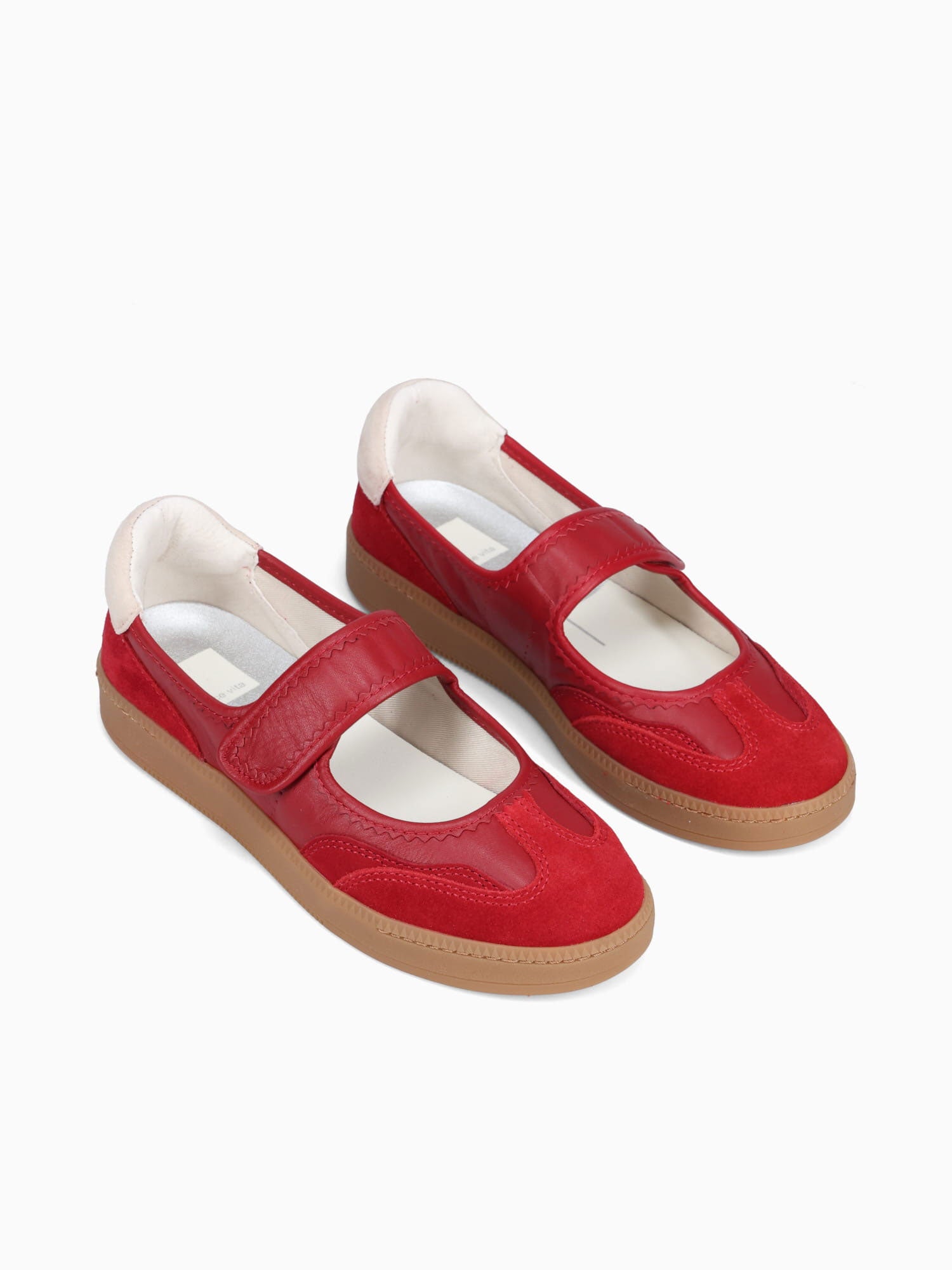 Nanet Crimson Leather Red / 6 / M