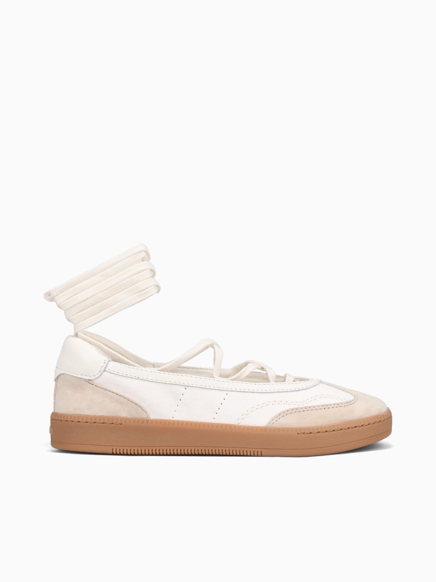 Nyomie Ivory Multi Leather Light Beige / 5 / M
