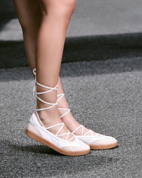 Nyomie Ivory Multi Leather