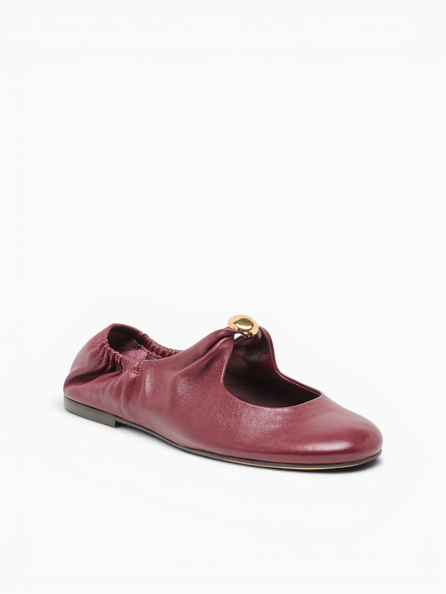 Cornel Oxblood Leather Dark Red / 6 / M