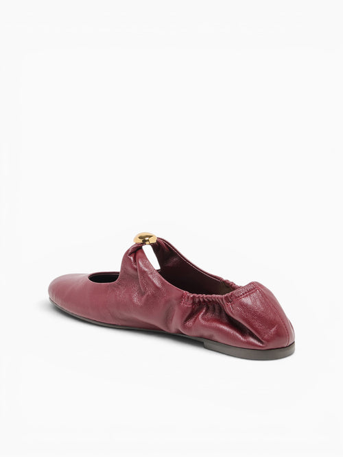Cornel Oxblood Leather Dark Red / 6 / M