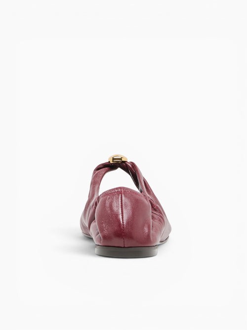 Cornel Oxblood Leather Dark Red / 6 / M