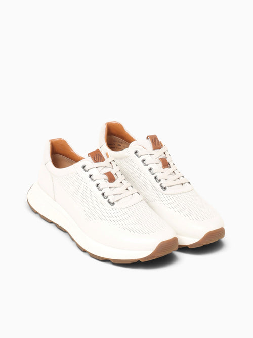 Douglas Uthroat Jogger White Full Grain White / 7 / M