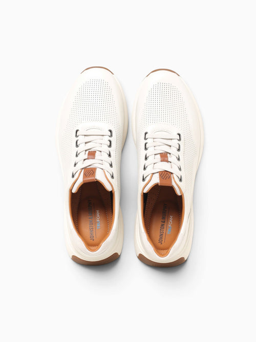 Douglas Uthroat Jogger White Full Grain White / 7 / M