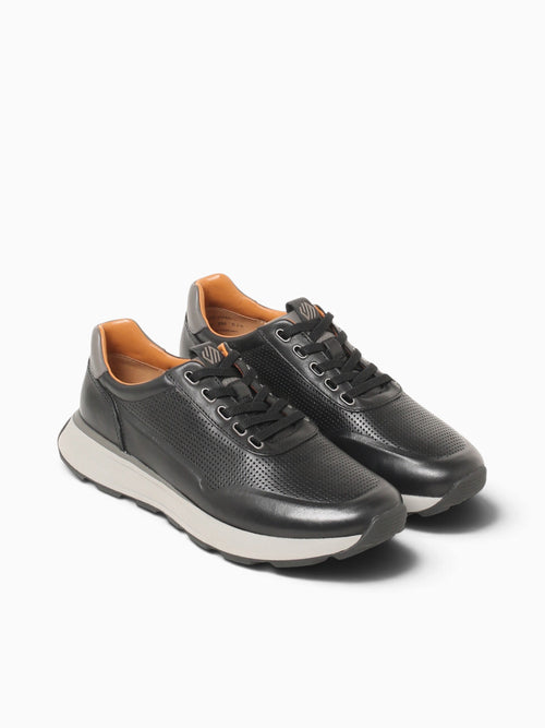 Douglas Uthroat Jogger Black Full Grain Black / 7 / M