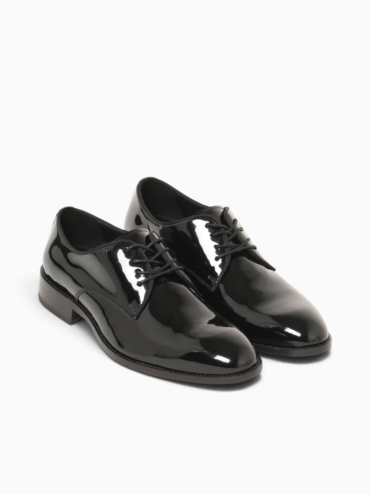 Gavney Plain Toe Black Patent Black / 7 / M