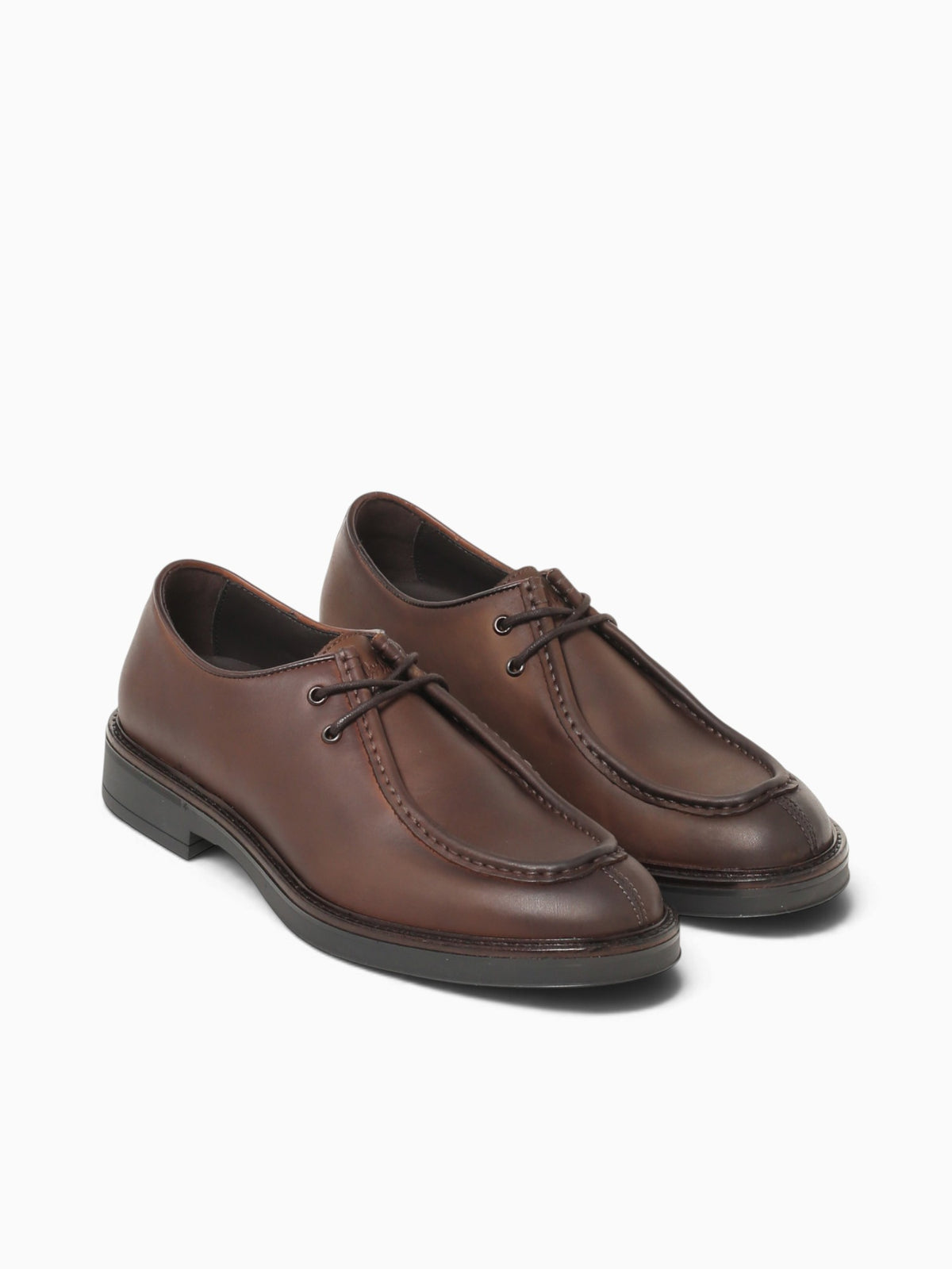 Brady Moc Toe Laceup Brown Oiled Italia Brown / 7 / M