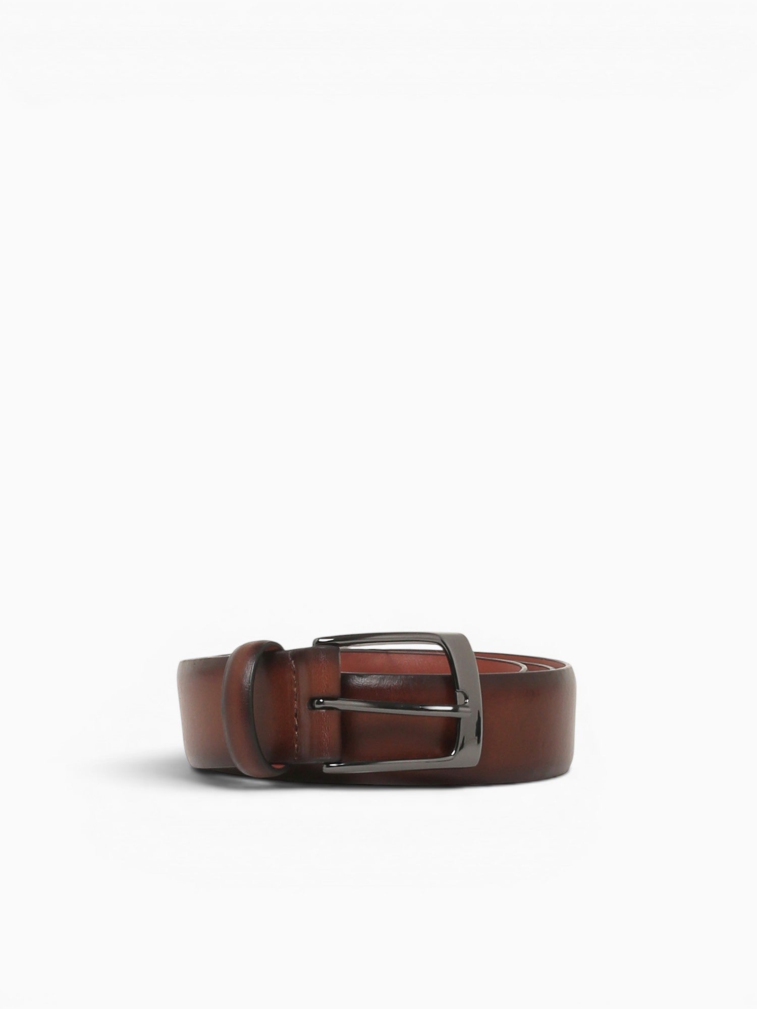 Upton Dress Leather Belt Brown Leather Brown / 32