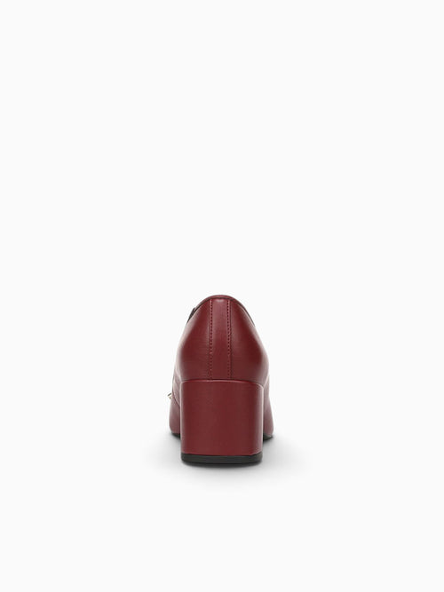 Cora Dark Cherry Smooth Dark Red / 5 / M