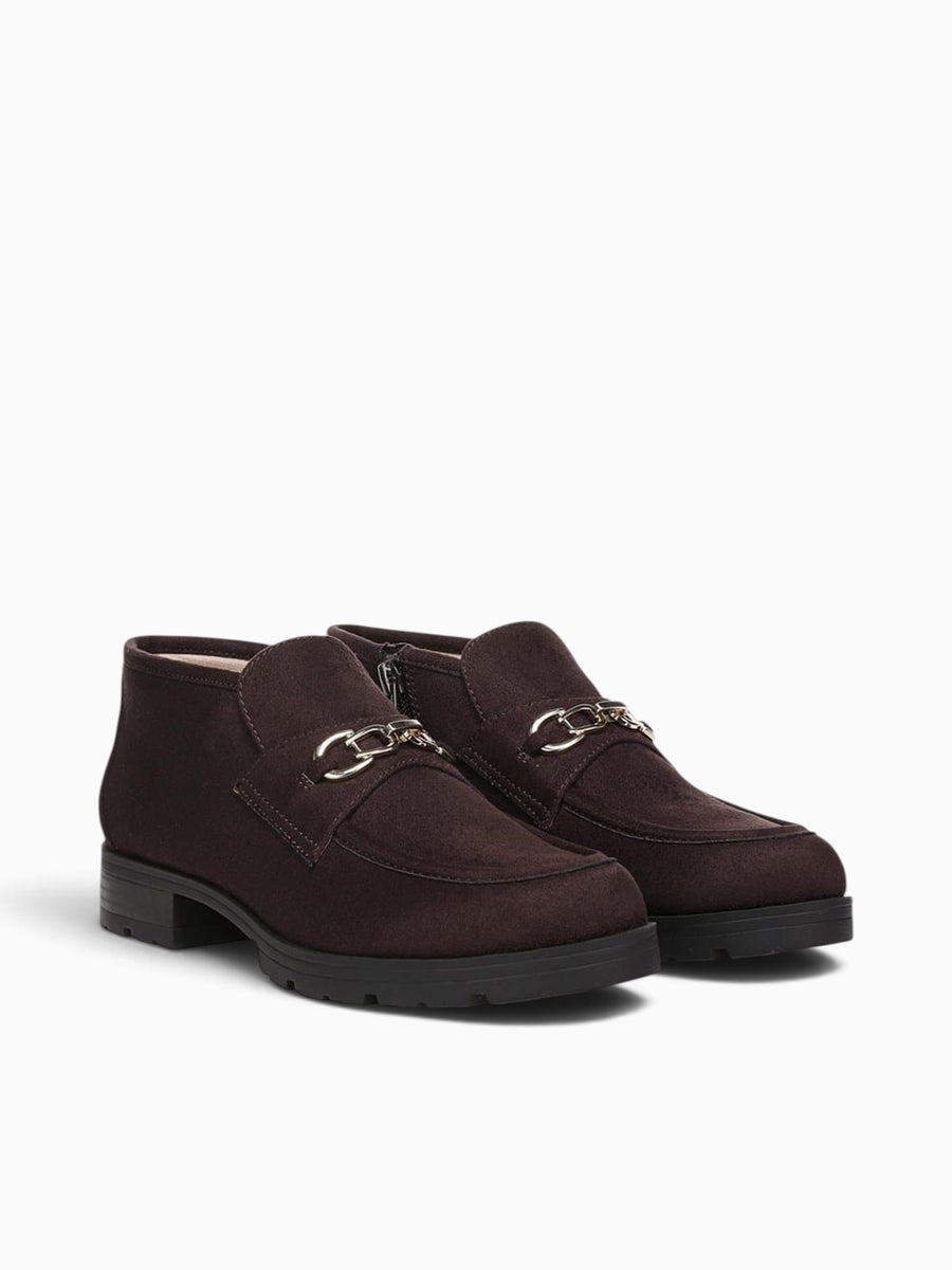 Leila Dark Chocolate Suede Dark Brown / 5 / M