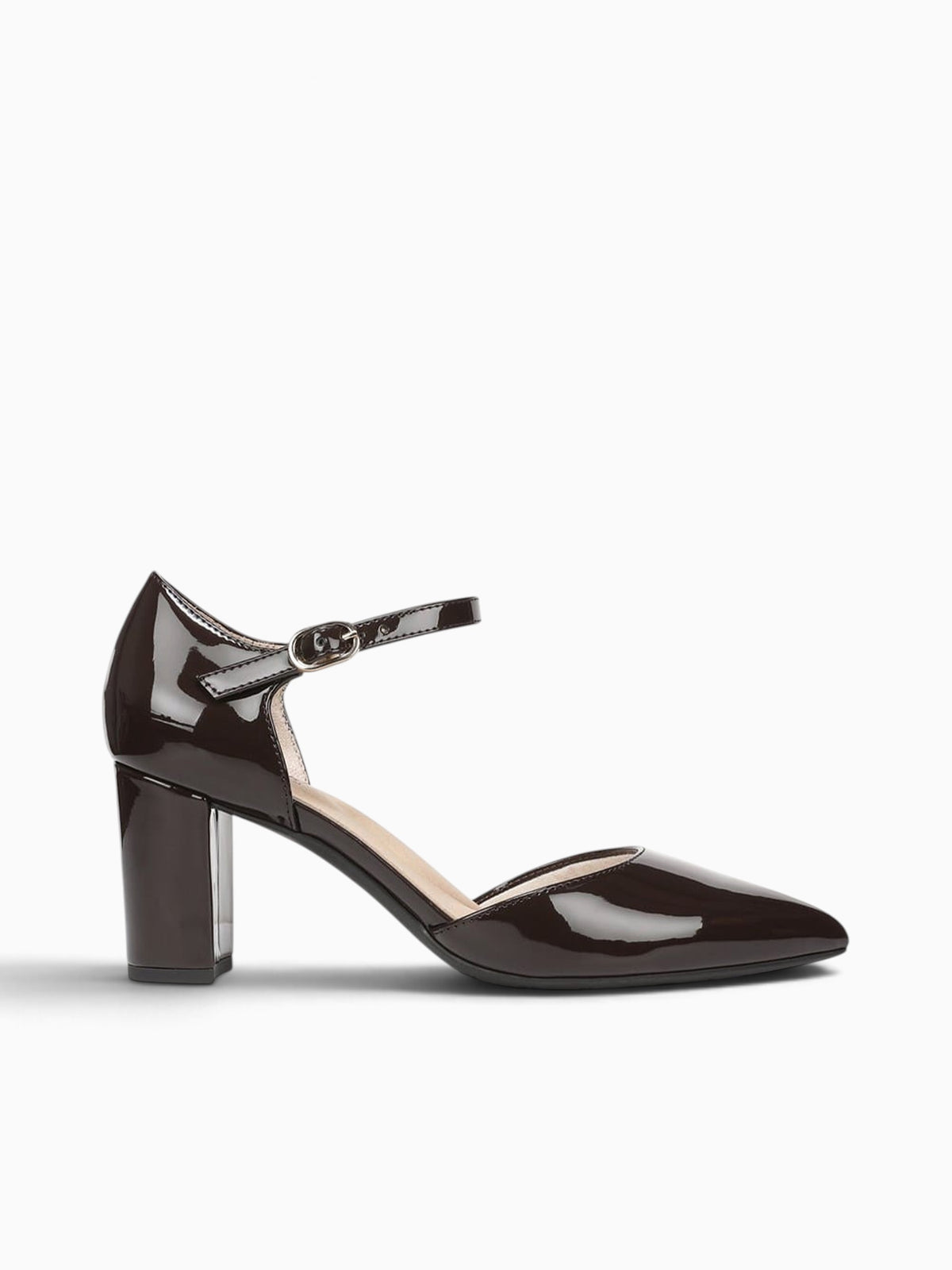 Rylee Dark Chocolate Patent Dark Brown / 5 / M