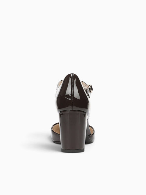Rylee Dark Chocolate Patent Dark Brown / 5 / M