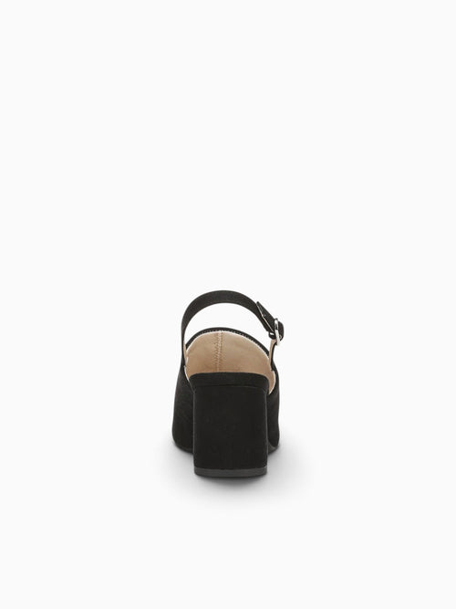 Tessa Black Suede Black / 5 / M