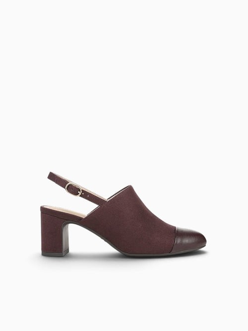 Tessa Chocolate Plum Suede Wine / 5 / M