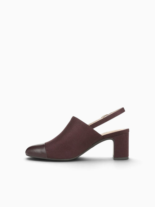 Tessa Chocolate Plum Suede Wine / 5 / M