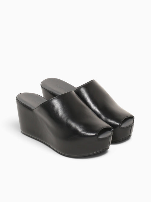 Waan Black Leather Black / 5 / M