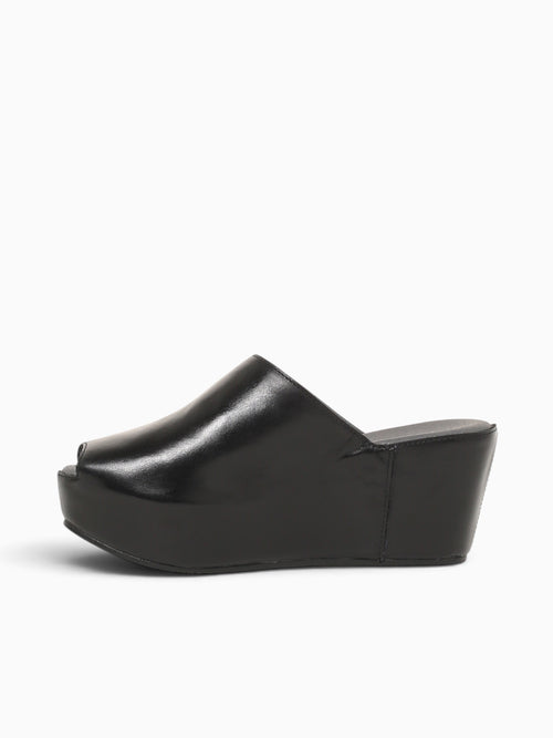 Waan Black Leather Black / 5 / M