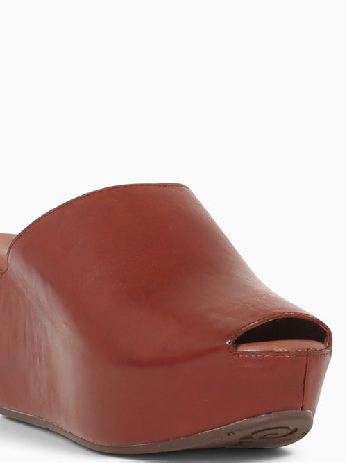 Waan Brown Leather Brown / 5 / M