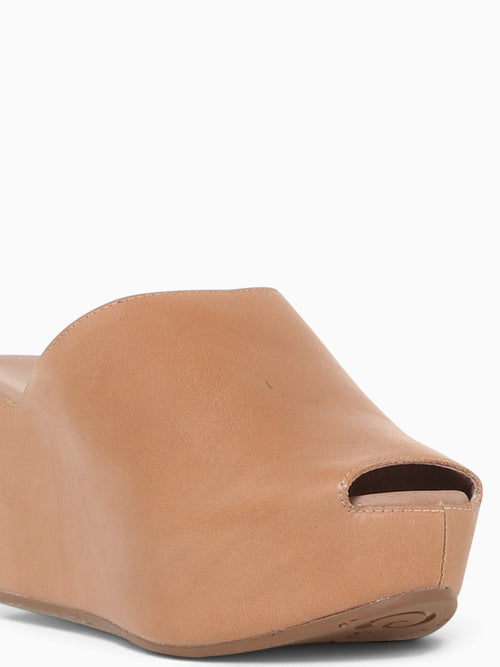 Waan Taupe Leather Taupe / 5 / M