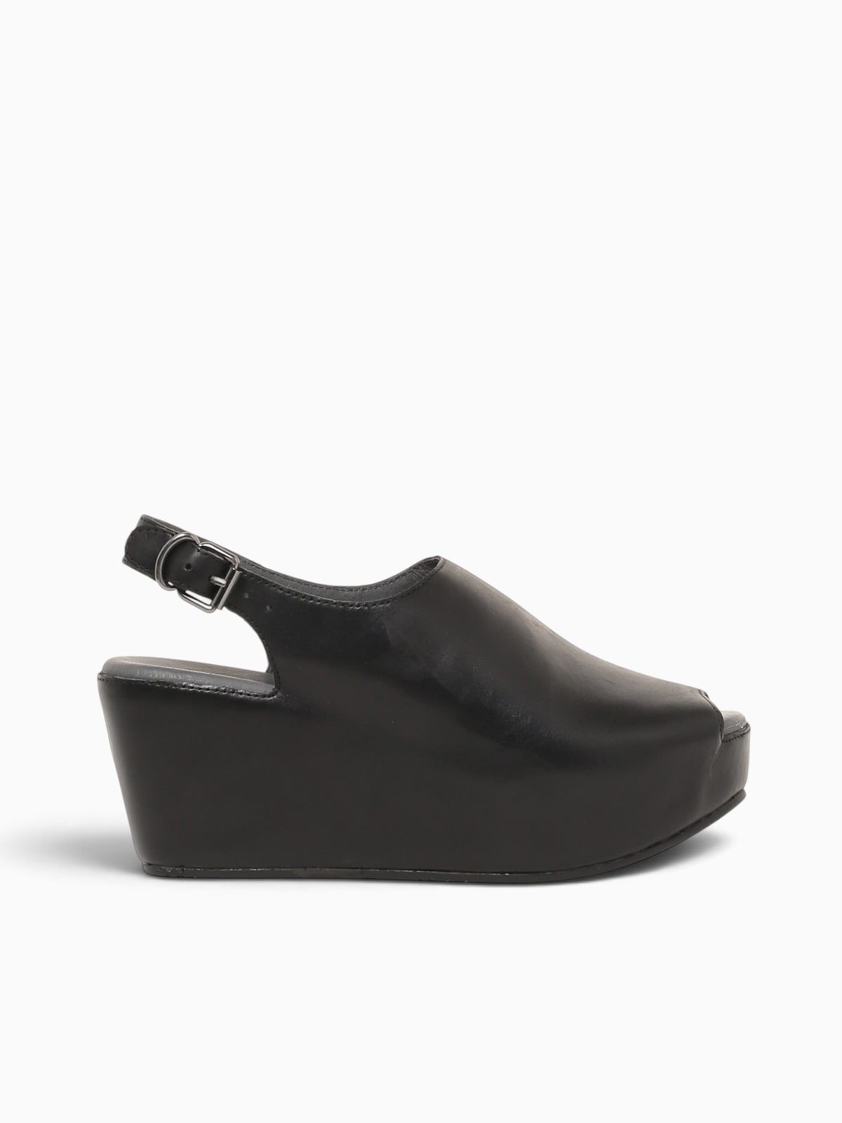 Wabby Black Leather Black / 5 / M