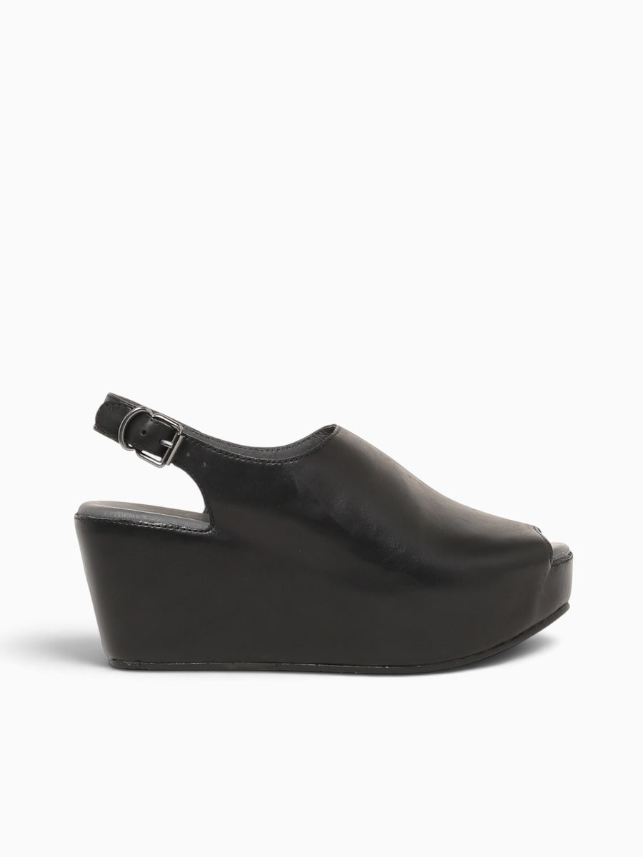 Wabby Black Leather Black / 5 / M