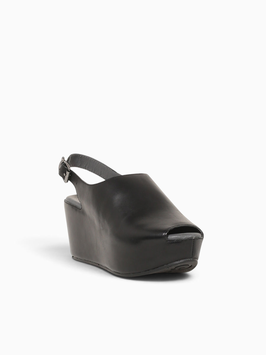 Wabby Black Leather Black / 5 / M