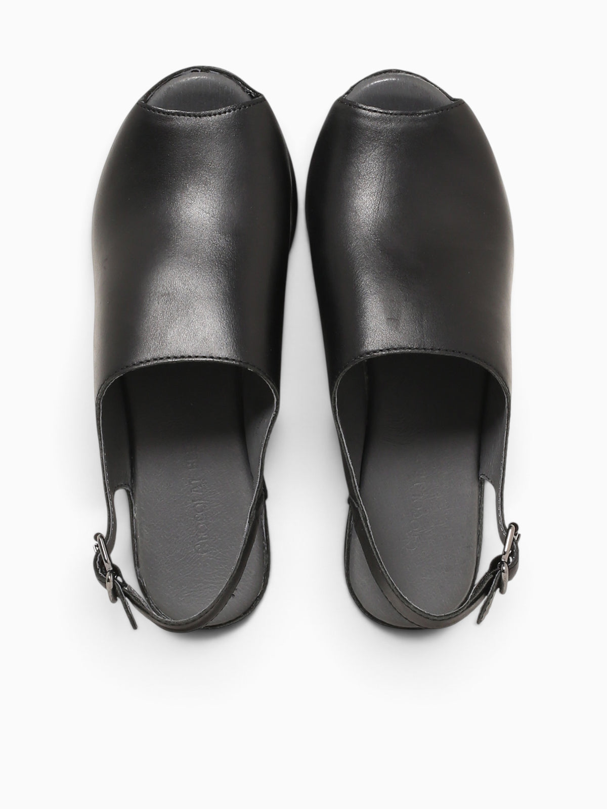Wabby Black Leather Black / 5 / M