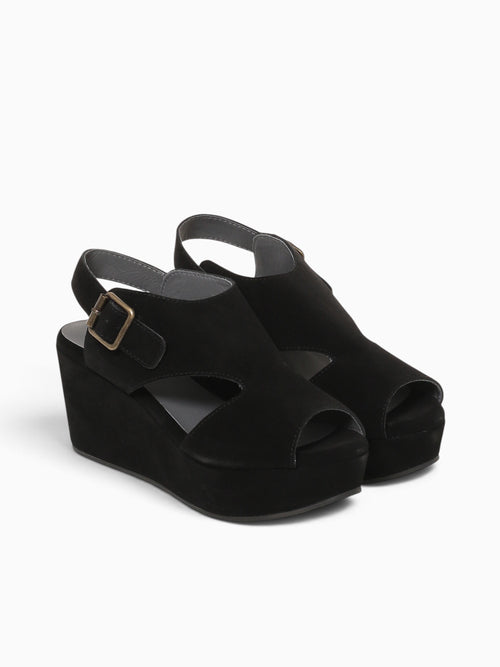 Werner Black Suede Black / 5 / M