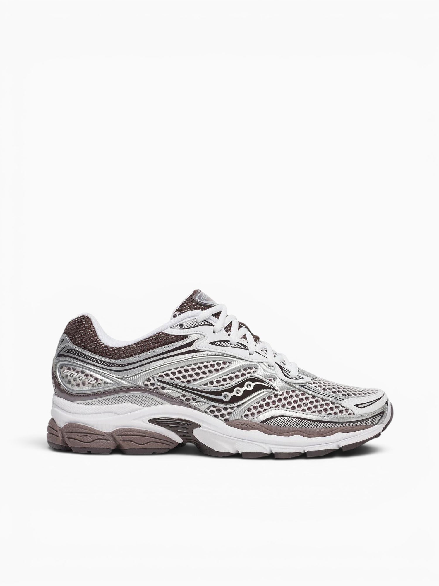 Progrid Omni 9 White Brown leather Mesh Brown / 8 / M