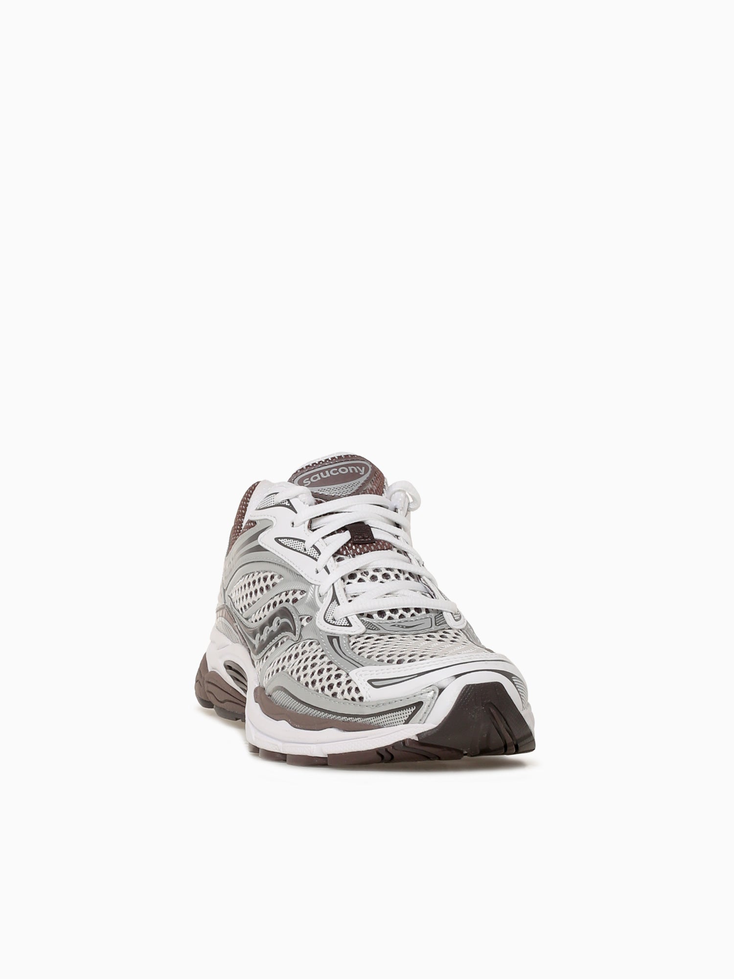 Progrid Omni 9 White Brown leather Mesh Brown / 8 / M
